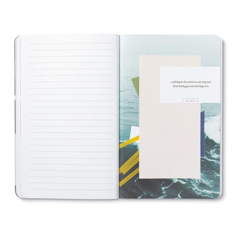 Compendium Softcover Journal - To exist is to changeâ€¦ to go on creating oneself endlessly. â€“ A Write Now Journal with 128 Lined Pages, 5â€³W x 8â€³H - Image 3